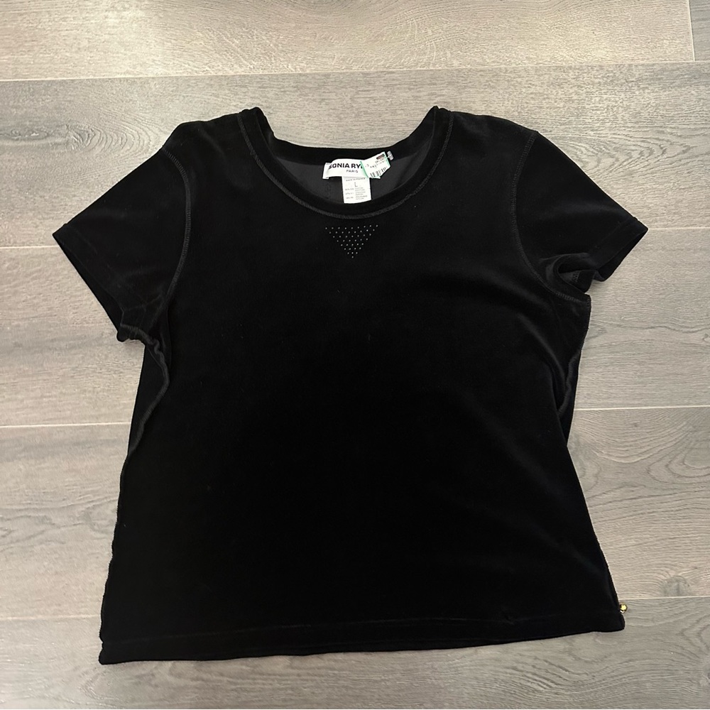 Vintage Sonia Rylie’s velvet top (Sz L)